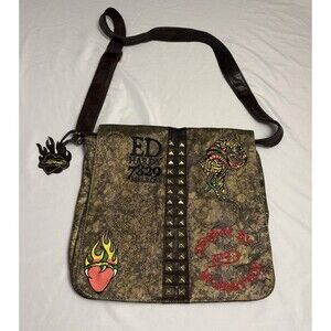VINTAGE ED HARDY CROSSBODY BAG